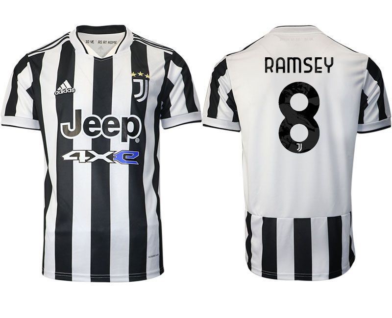 Men 2021-2022 Club Juventus home aaa version white #8 Adidas Soccer Jersey